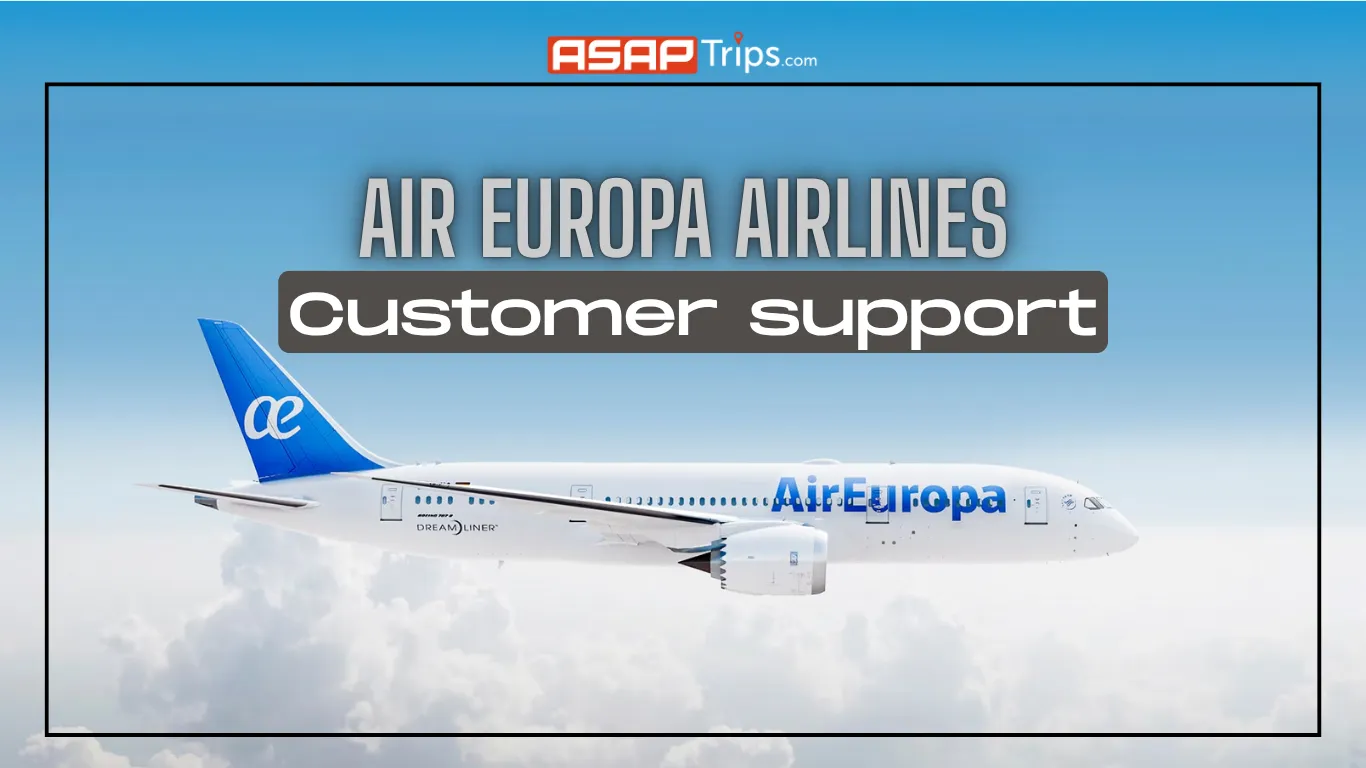 Air Europa Airlines Flights, asaptrips