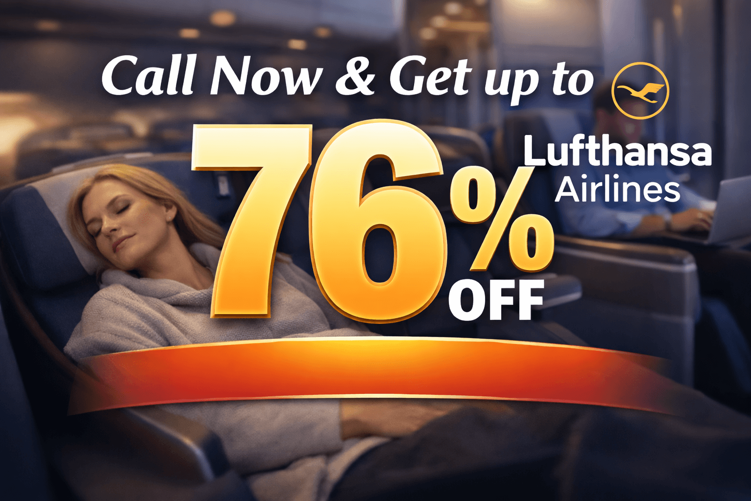 Lufthansa Business Class Reservation Call to avail up to 76% Discount