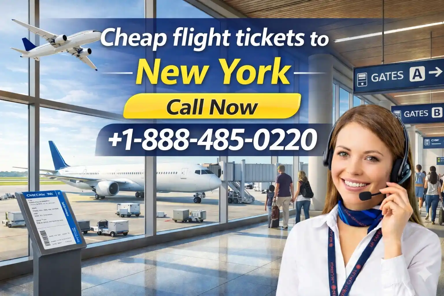 Cheap flight tickets to New York