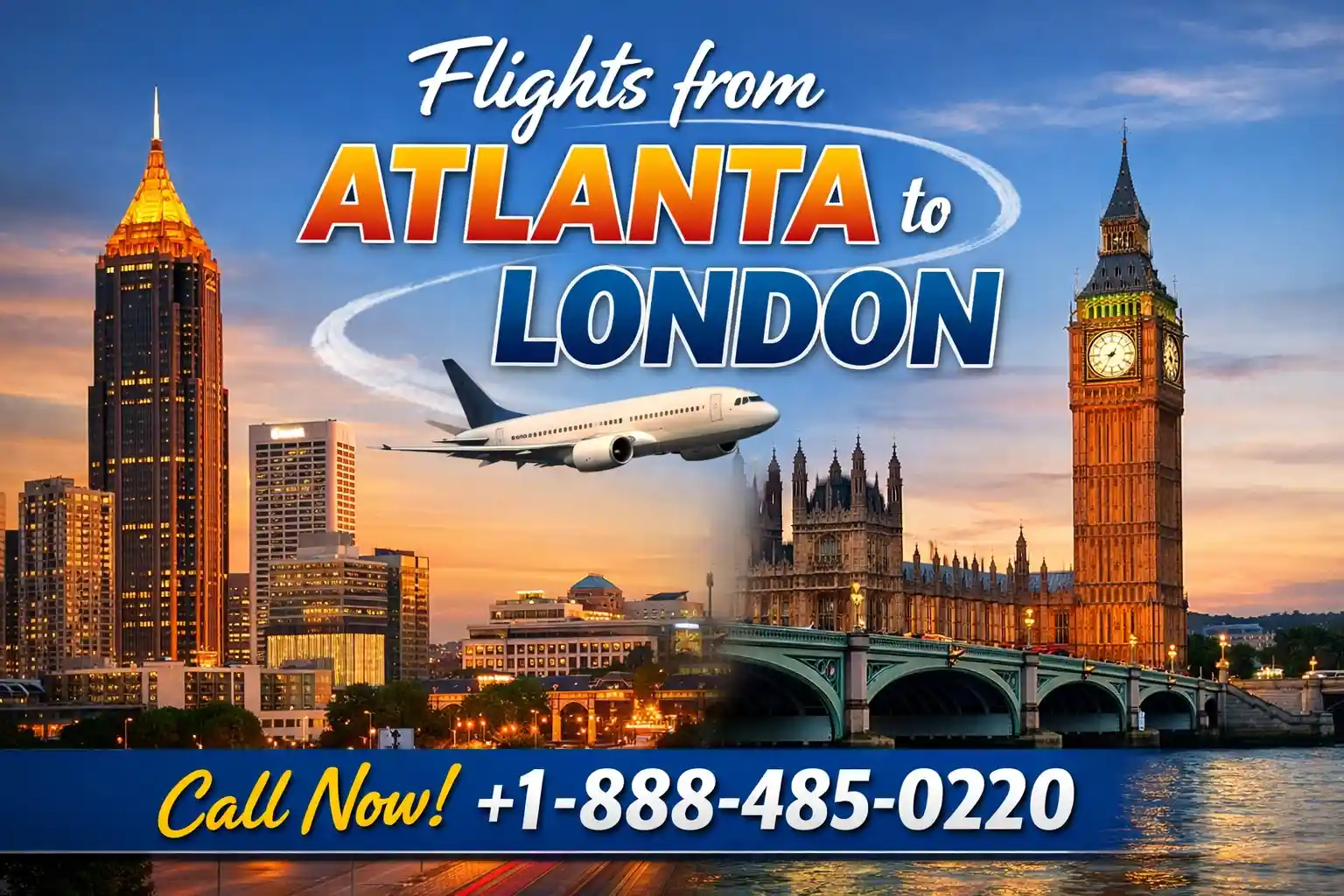 Flights from Atlanta to London