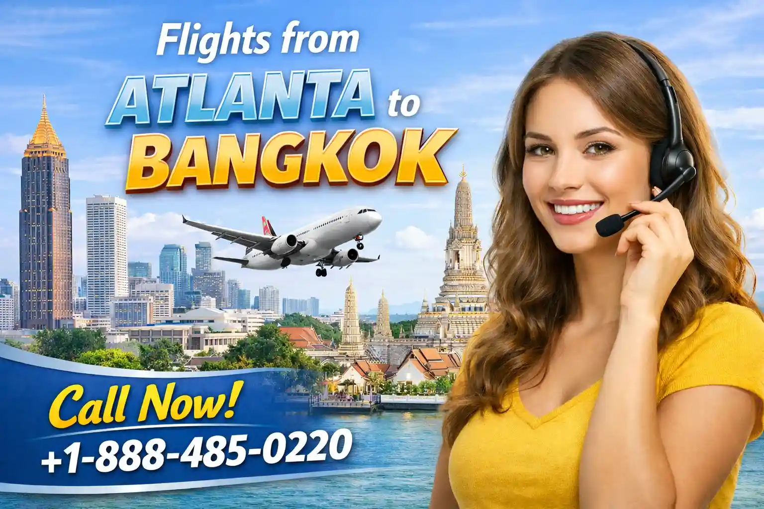 Flights from Atlanta to Bangkok
