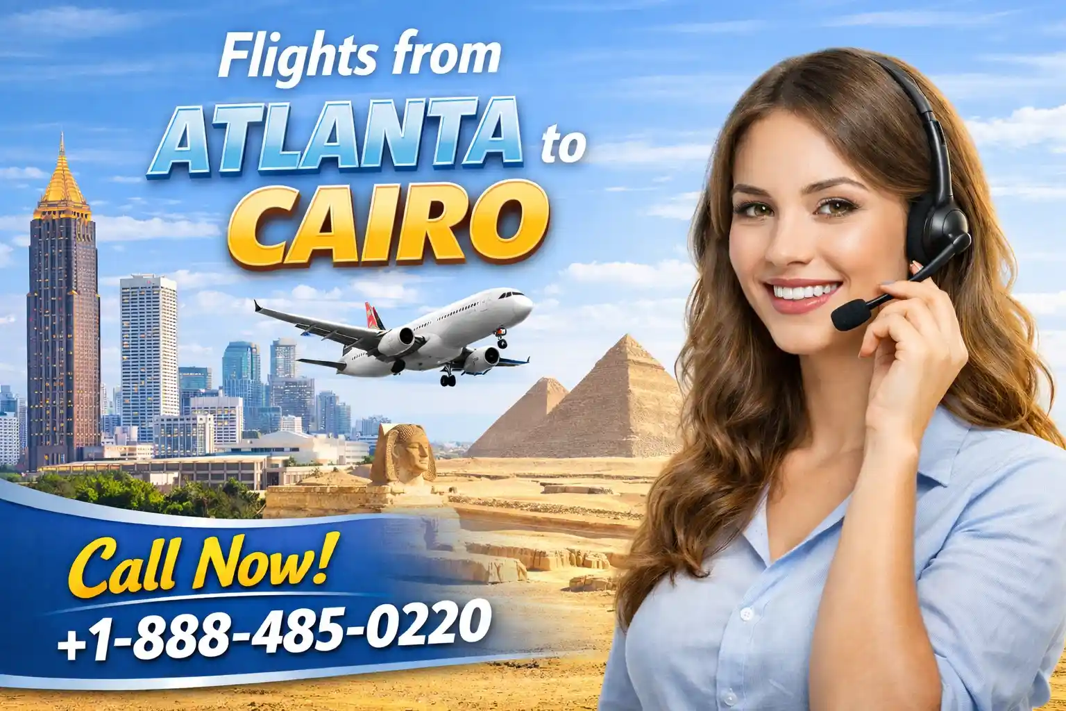 Flights from Atlanta to Cairo