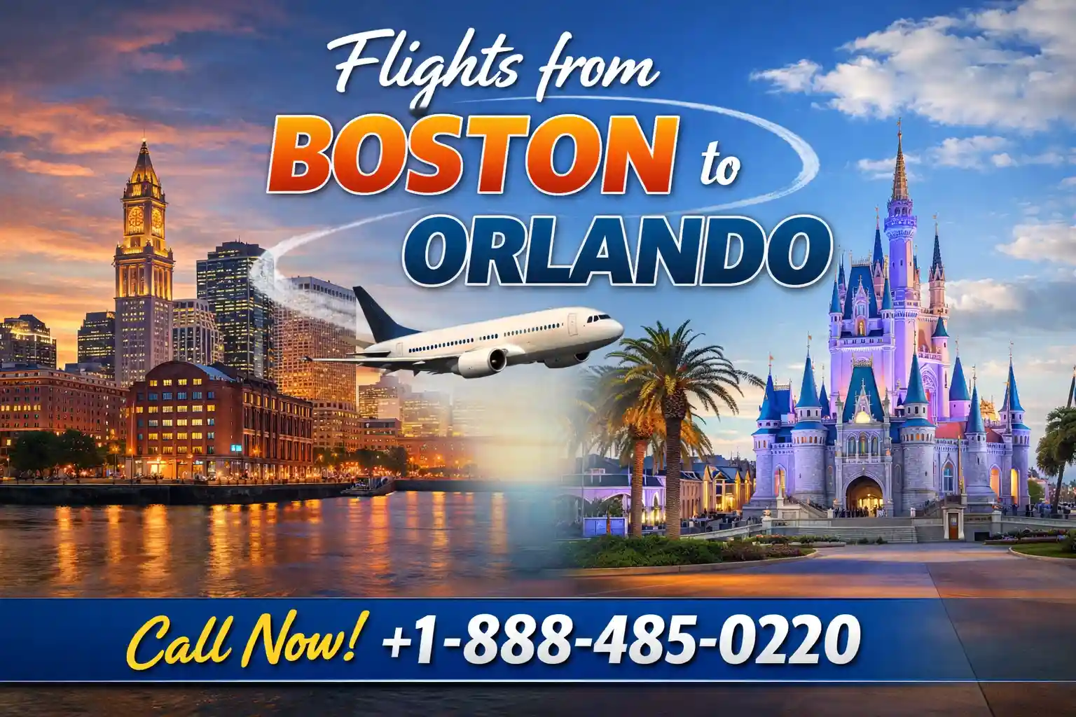 Flights from Boston to Orlando