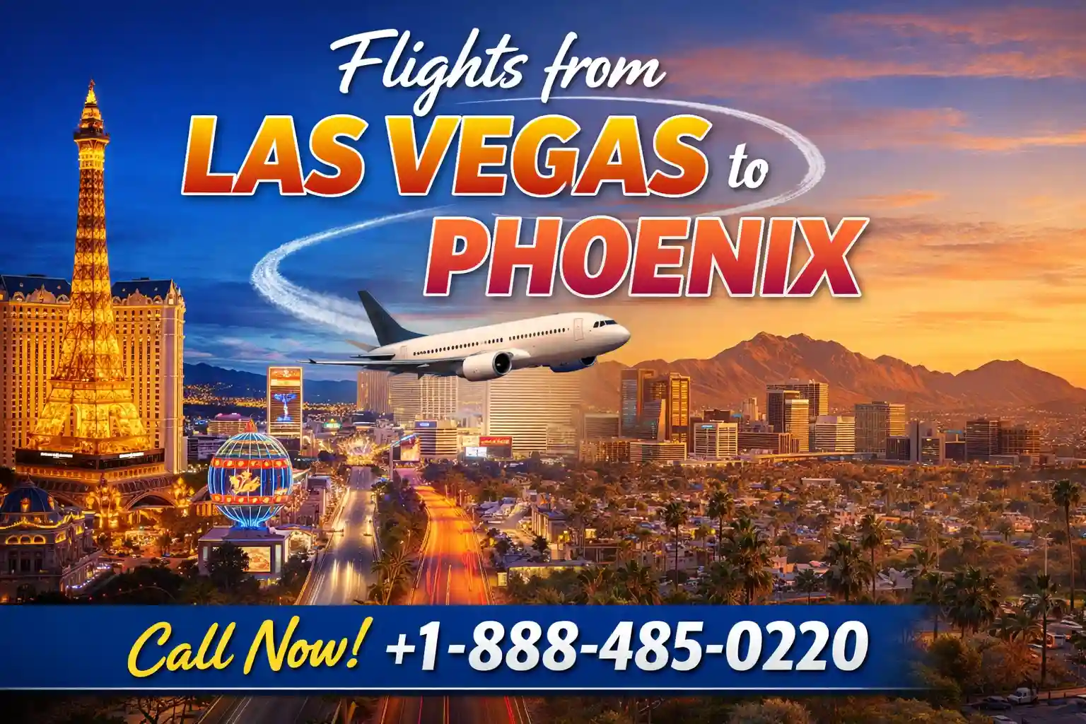 Flights from Las Vegas to Phoenix
