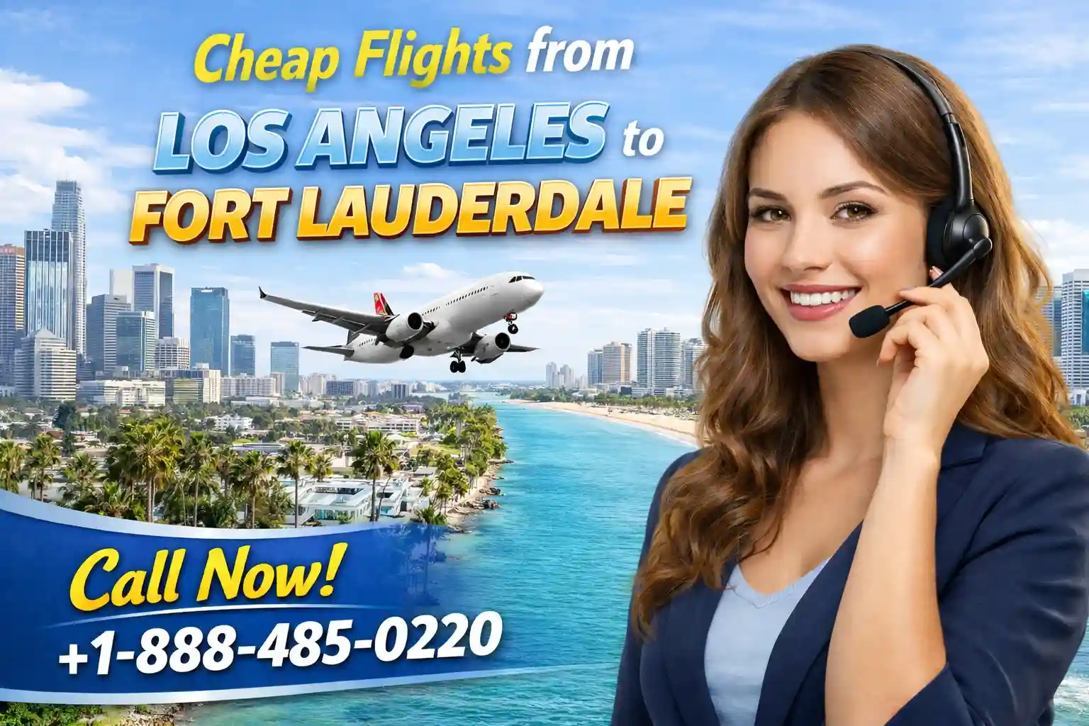 Cheap Flights from Los Angeles to Fort Lauderdale
