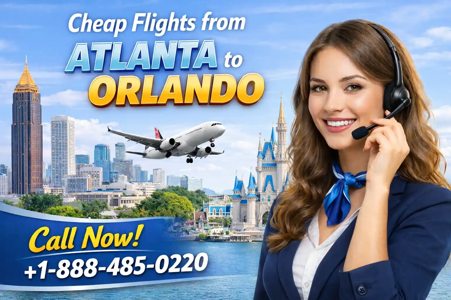 Cheap Flights from Atlanta to Orlando