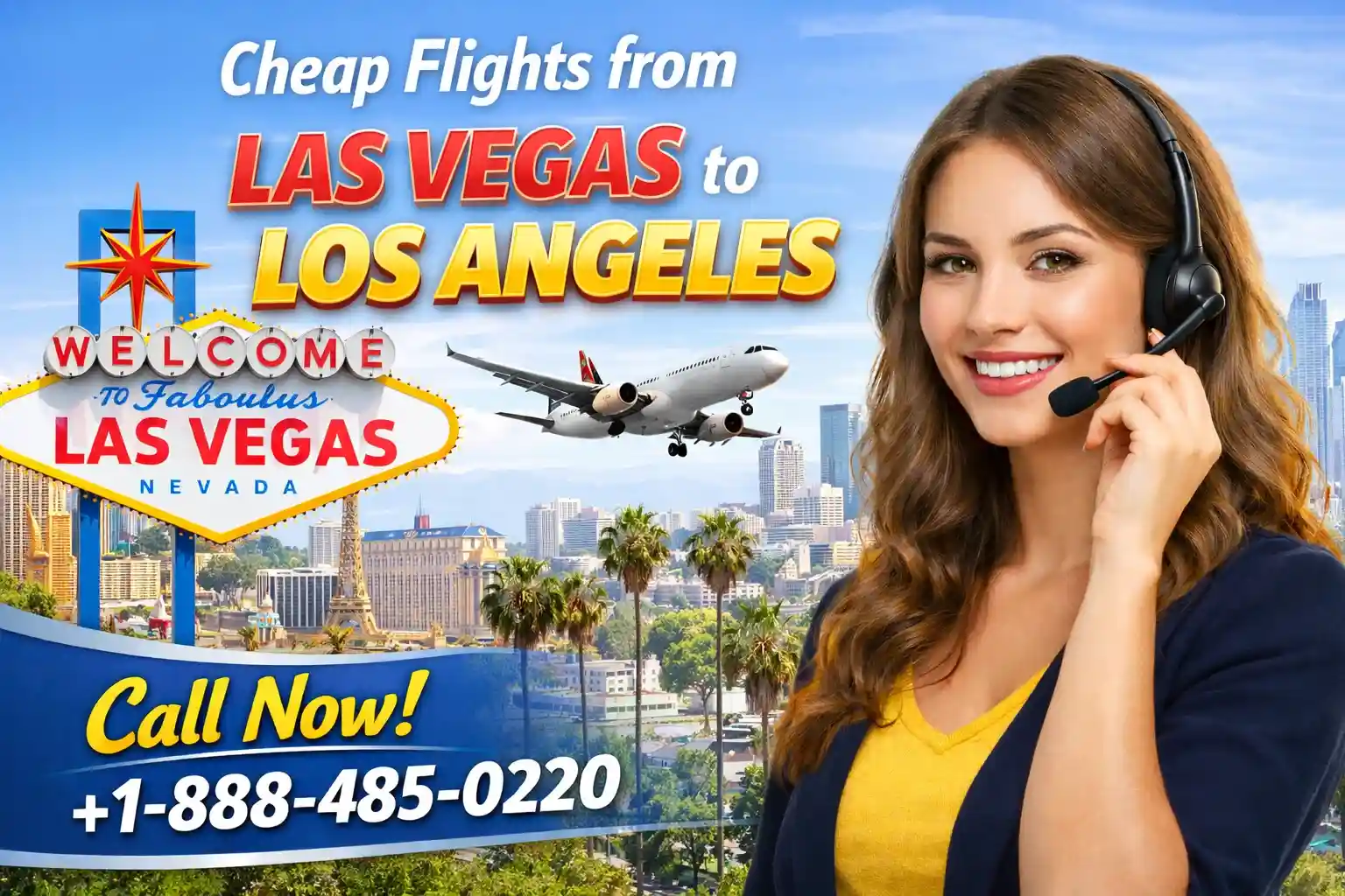Cheap Flights from Las Vegas to Los Angeles