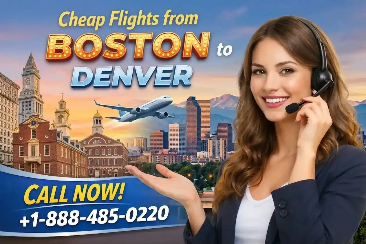 Cheap Flight from Boston to Denver