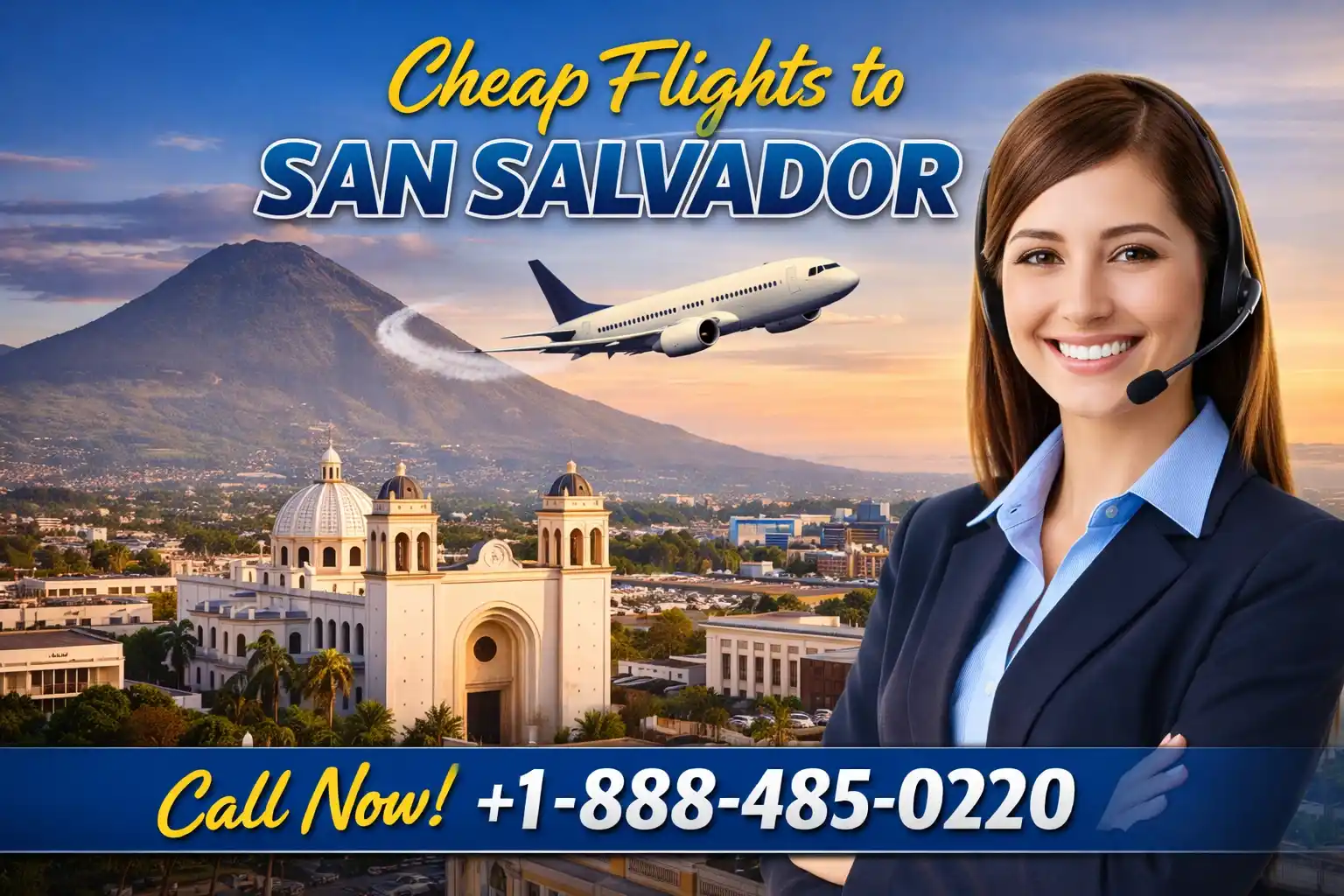 Cheap Flights to San Salvador