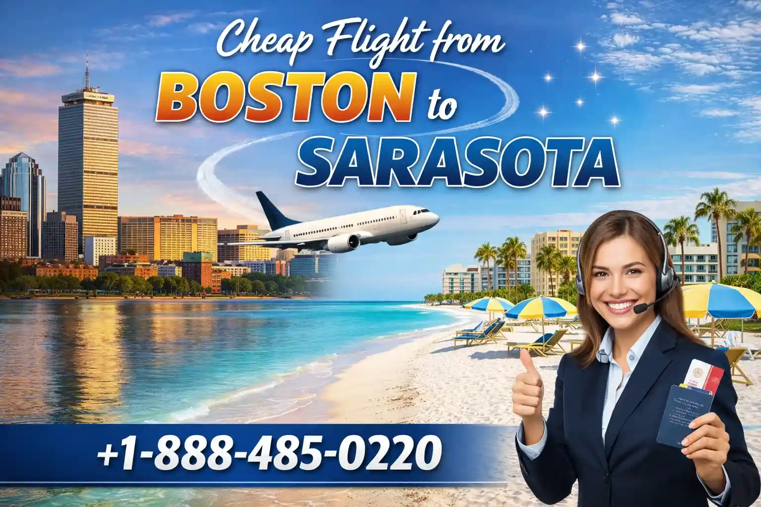Cheap Flight from Boston to Sarasota