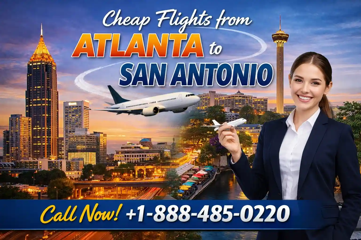 Cheap Flights from Atlanta to San Antonio