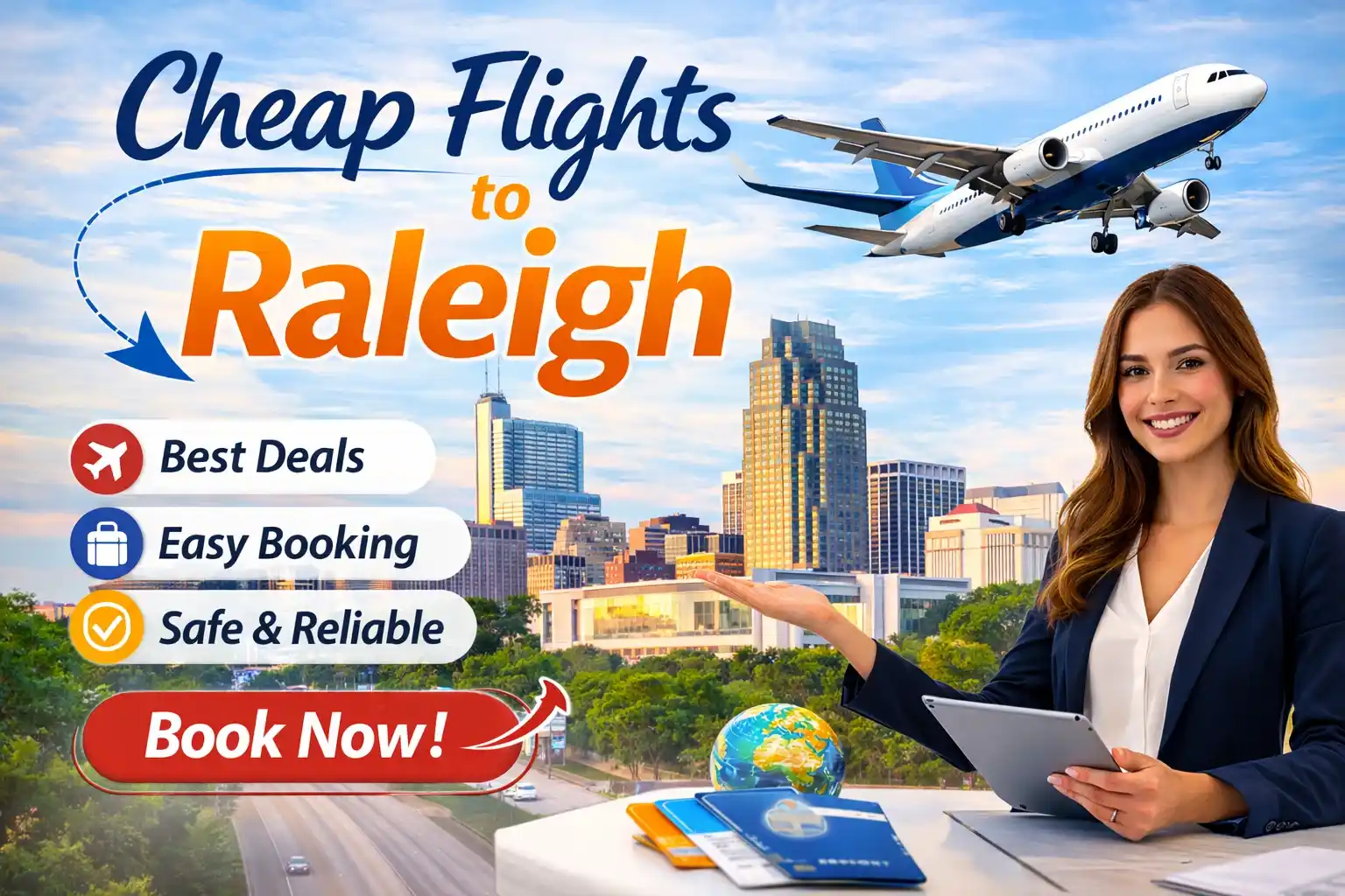 Cheap Flights to Raleigh