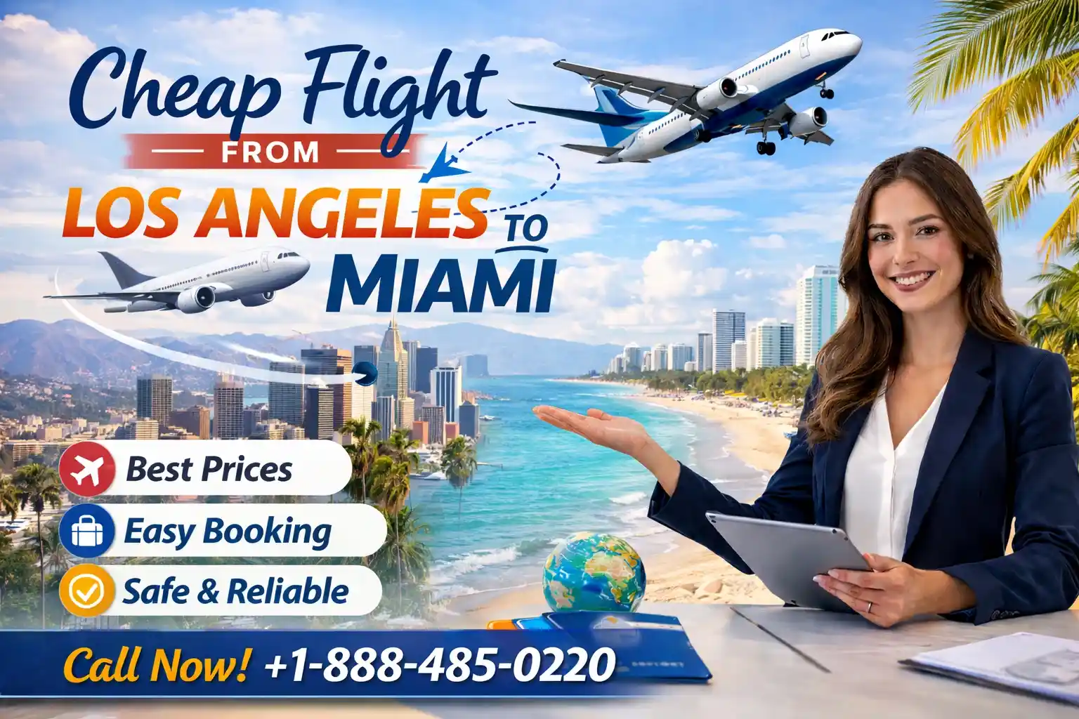 Cheap Flight from Los Angeles to Miami Deals