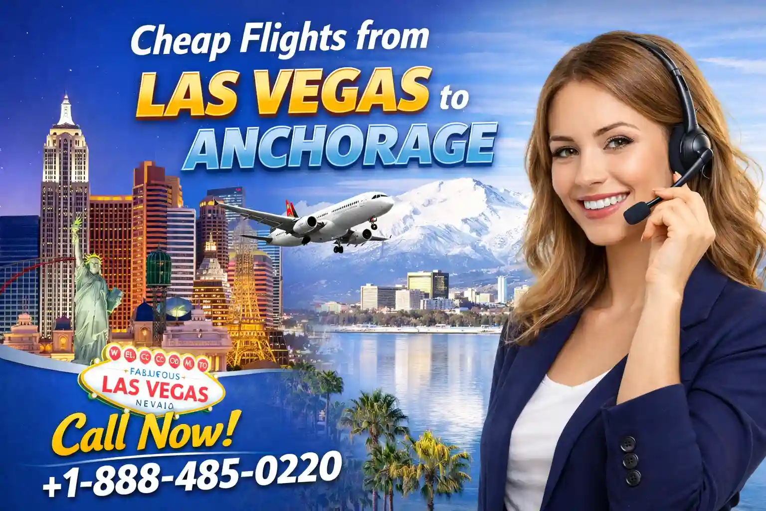 Cheap Flights from Las Vegas to Anchorage