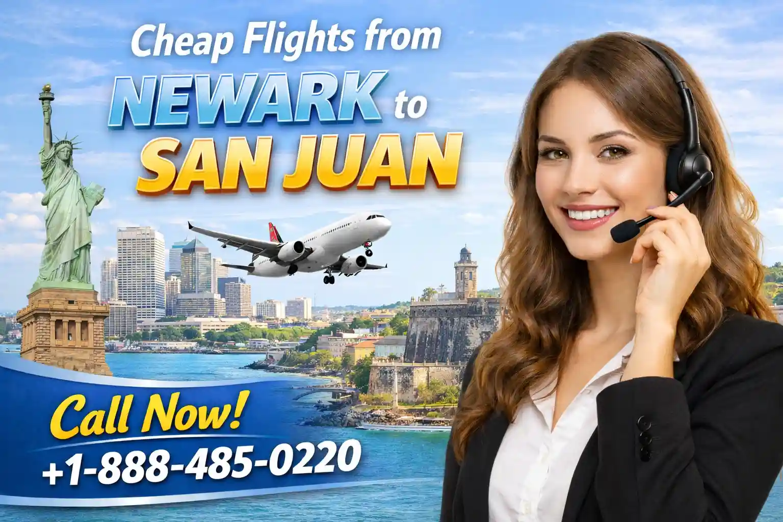 Cheap Flights from Newark to San Juan