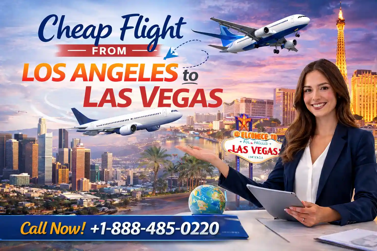 Cheap Flight from Los Angeles to Las Vegas