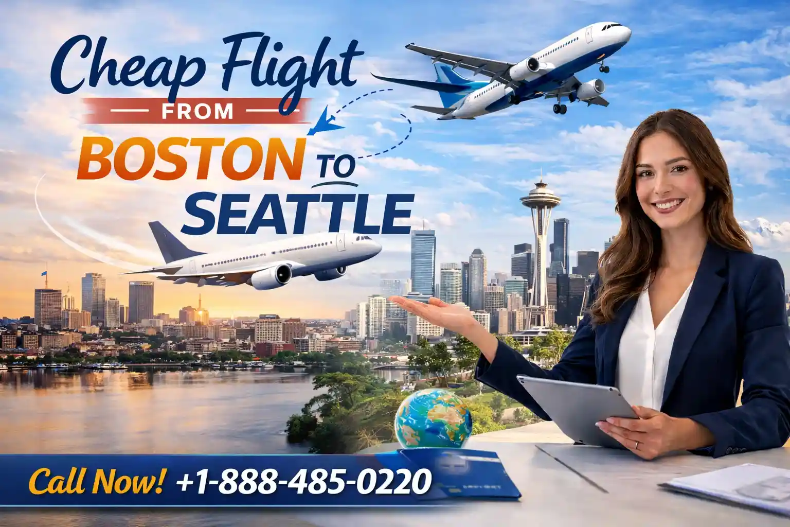 Cheap Flight from Boston to Seattle