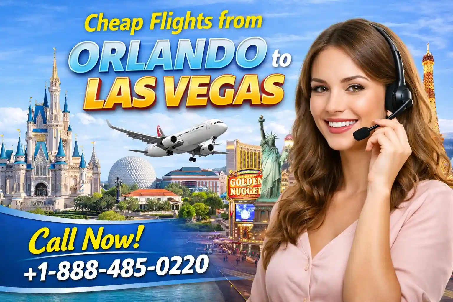 Cheap Flights from Orlando to Las Vegas