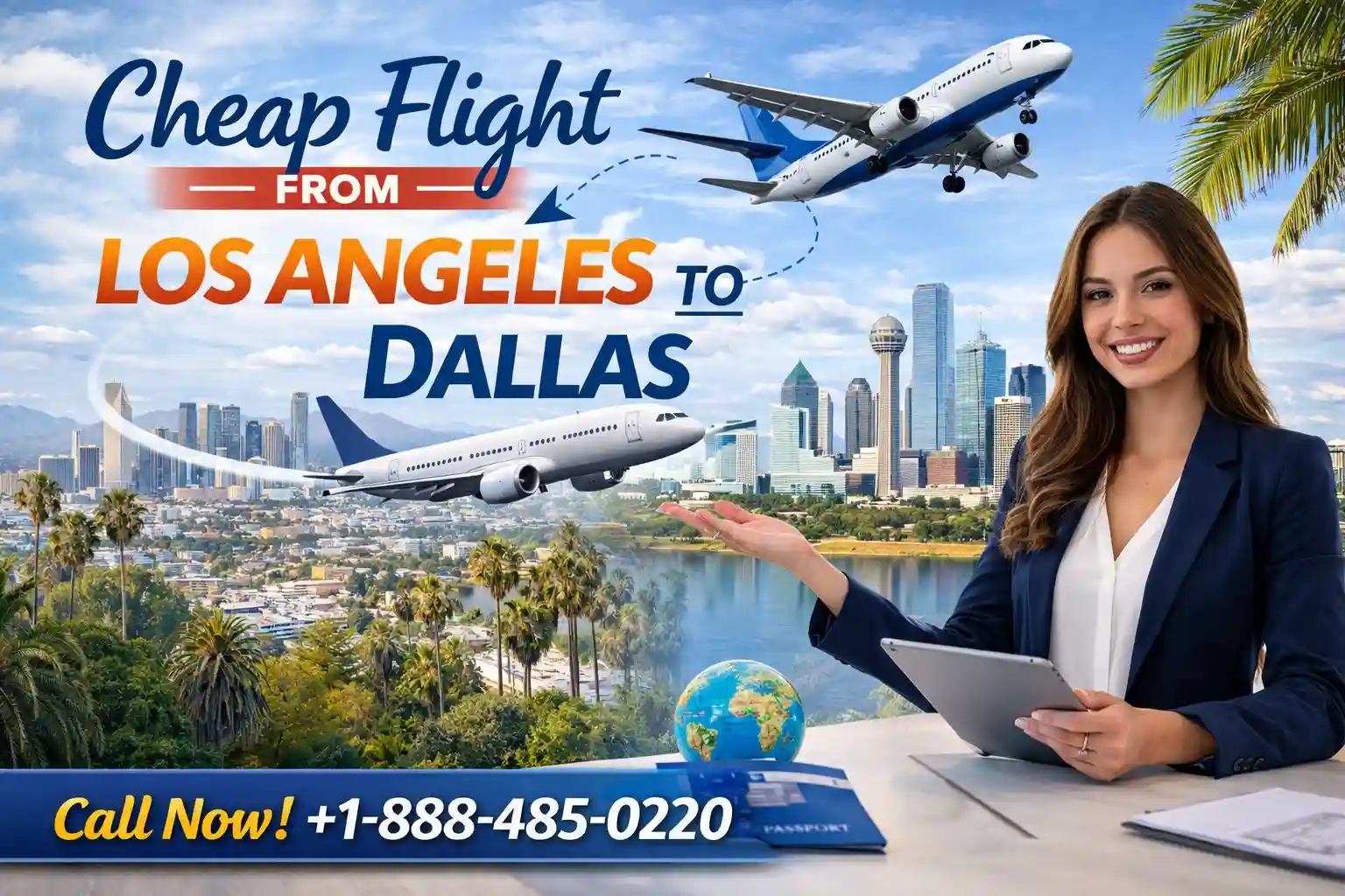 Cheap Flight from Los Angeles to Dallas