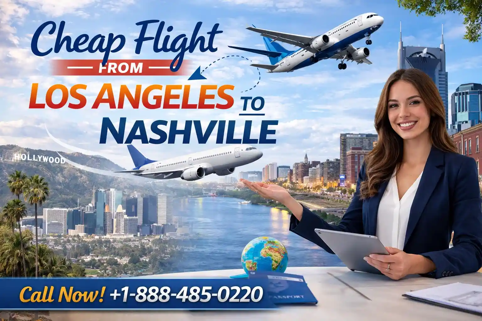 Cheap Flight from Los Angeles to Nashville