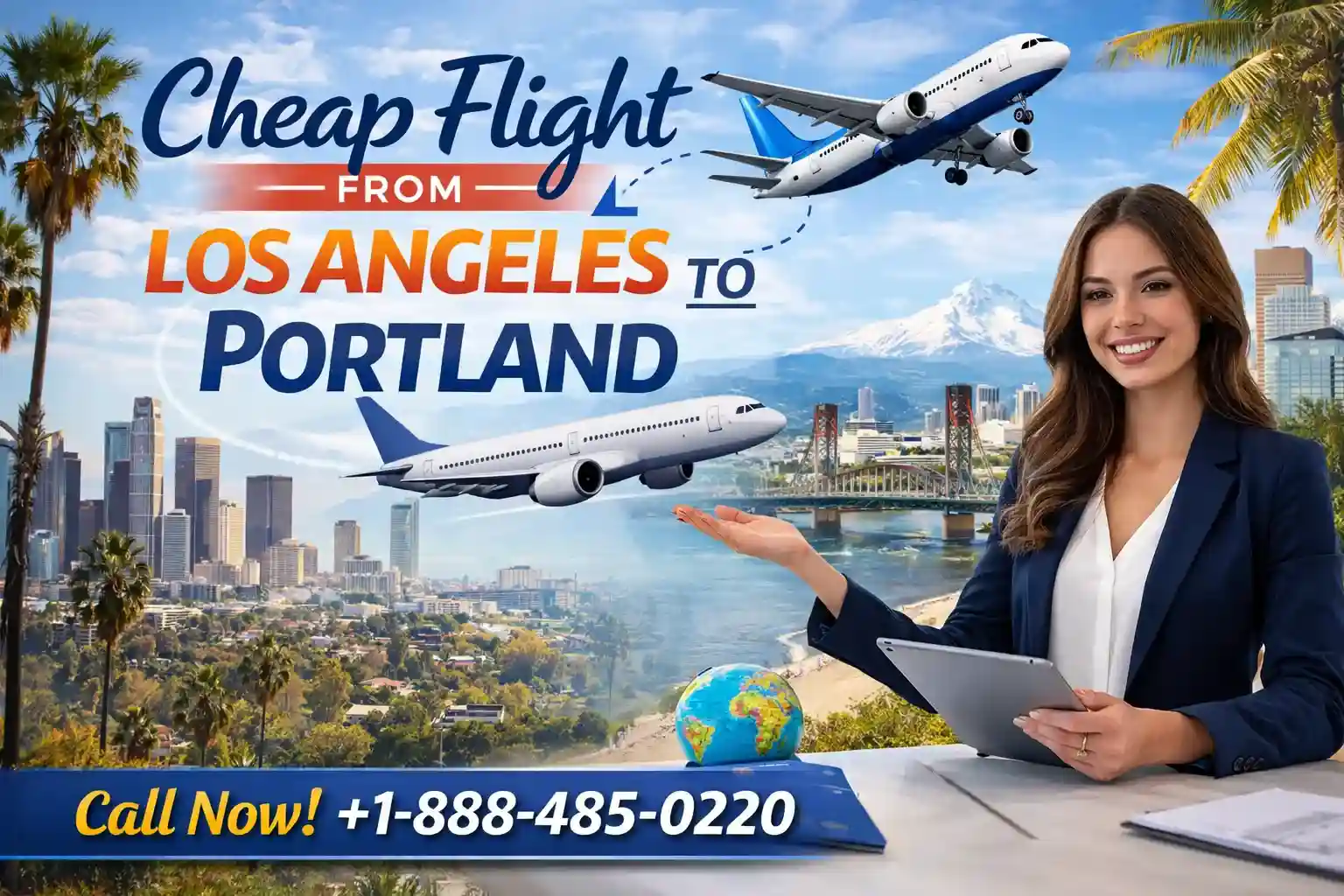 Cheap Flight from Los Angeles to Portland