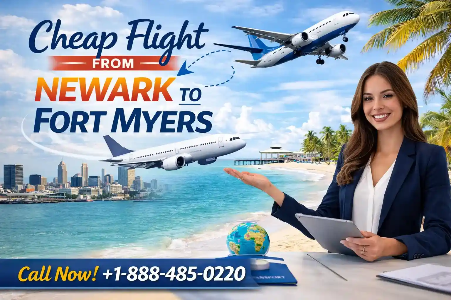 Cheap Flights from Newark to Fort Myers