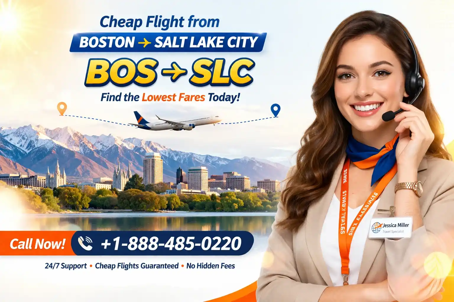 Cheap Flight from Boston to Salt Lake City