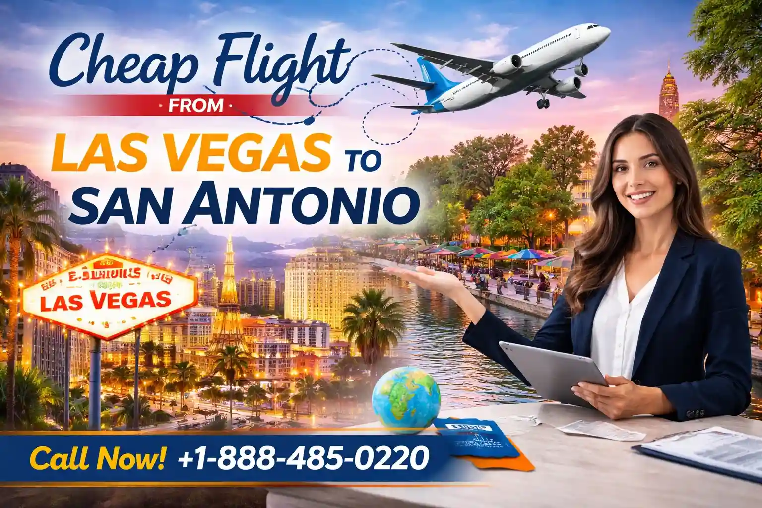Cheap Flights from Las Vegas to San Antonio