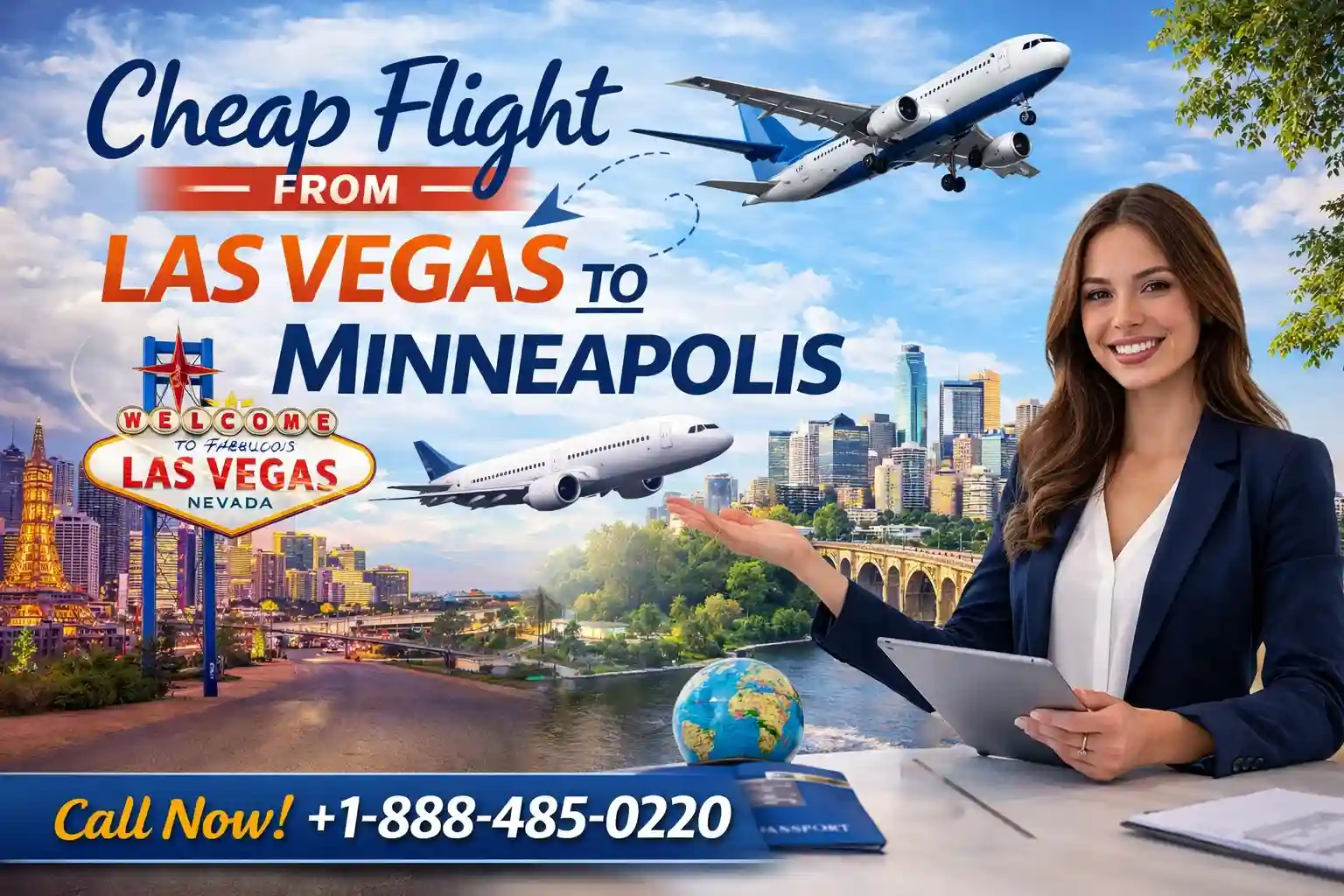 Cheap Flights from Las Vegas to Minneapolis