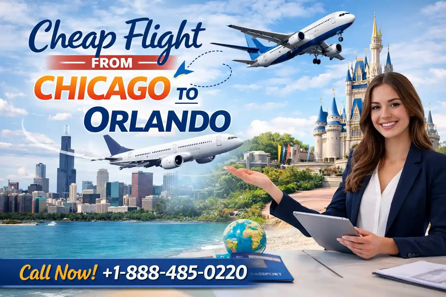 Cheap Flight from Chicago to Orlando