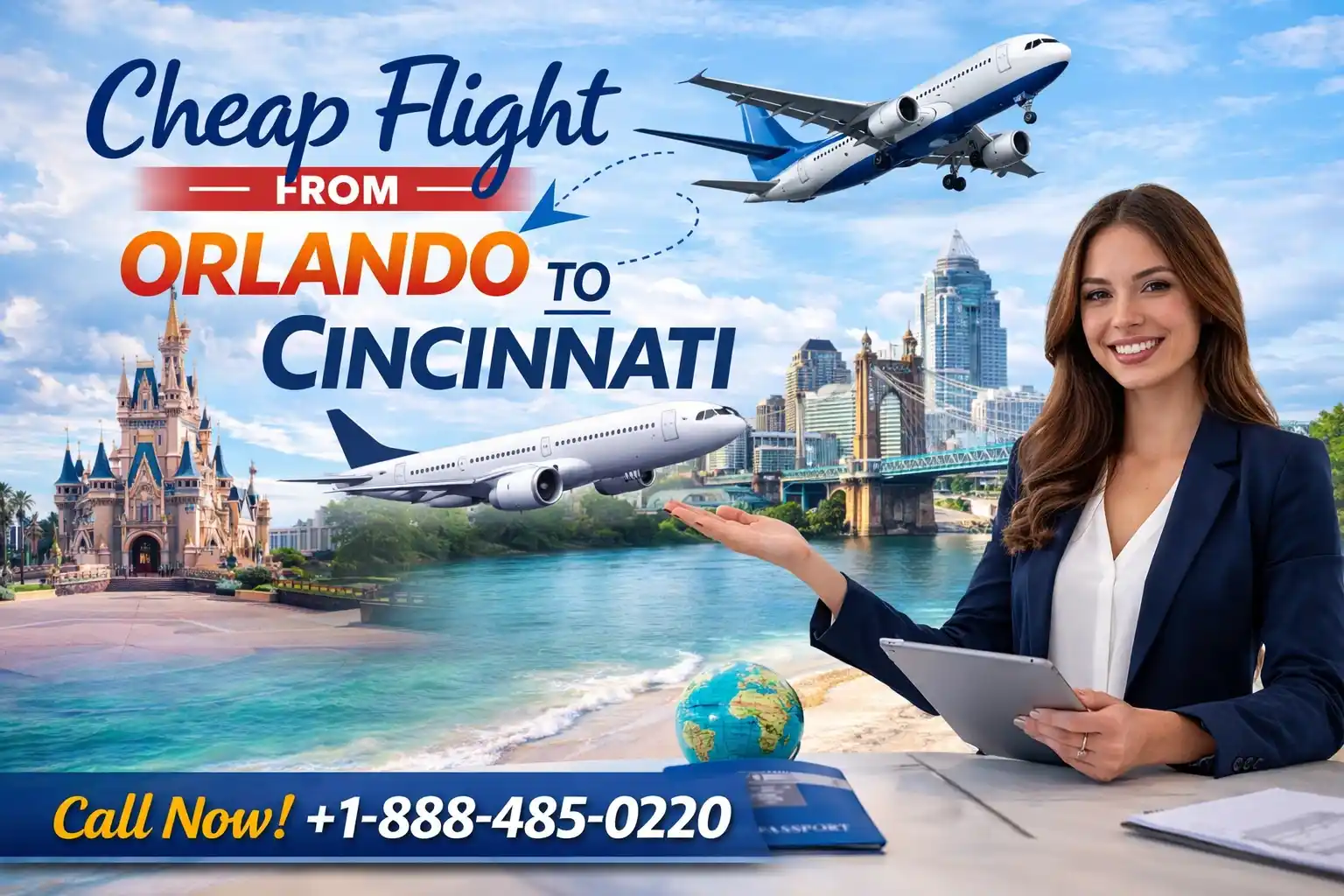Cheap Flights from Orlando to Cincinnati