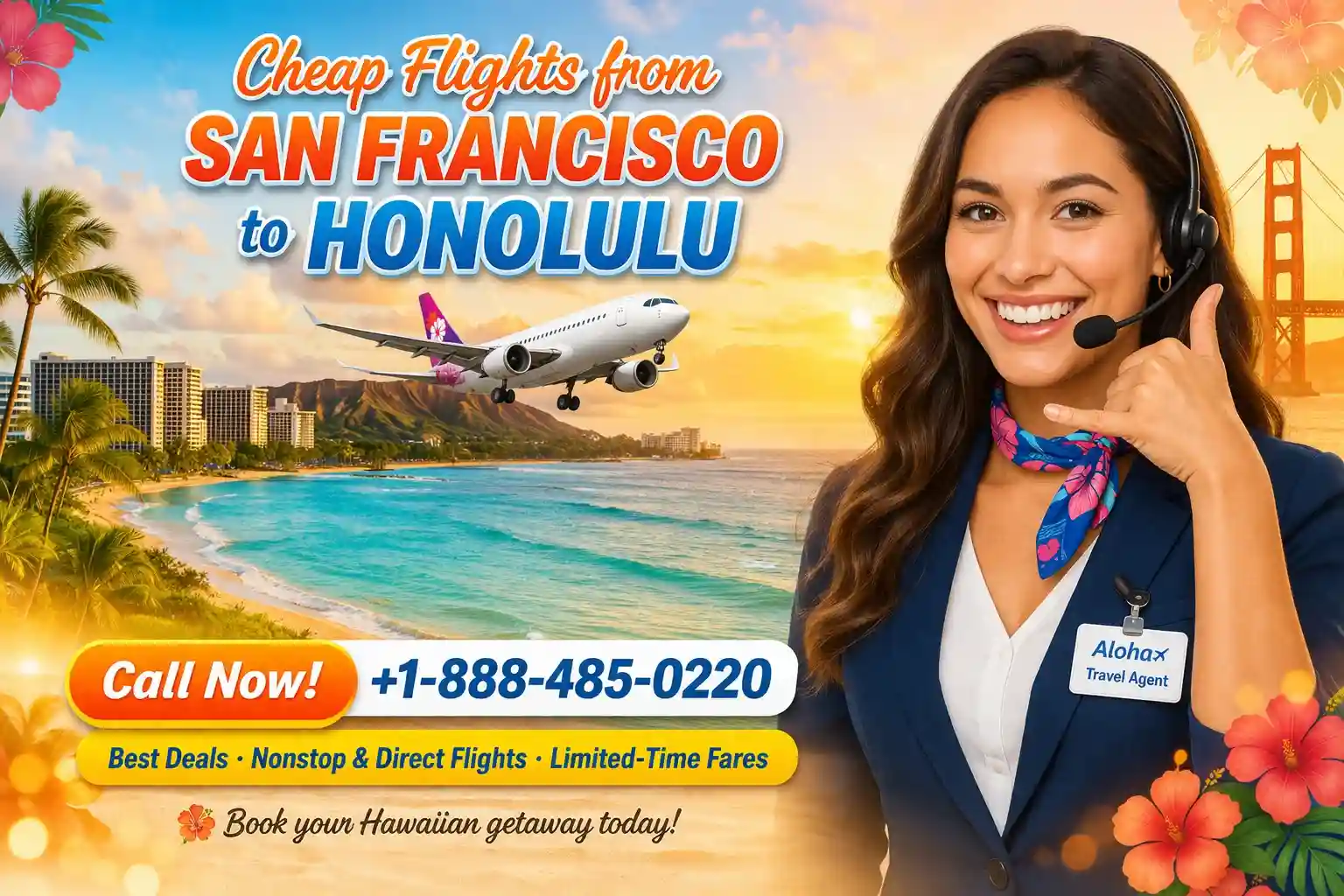 Cheap Flights from San Francisco to Honolulu