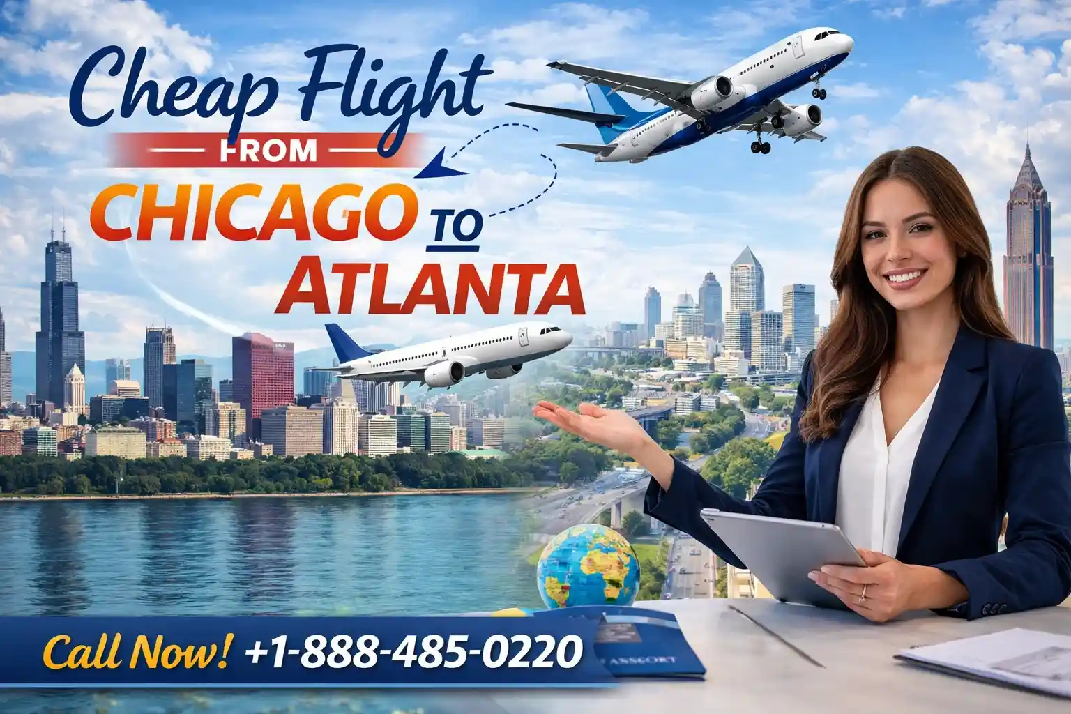 Cheap Flight from Chicago to Atlanta