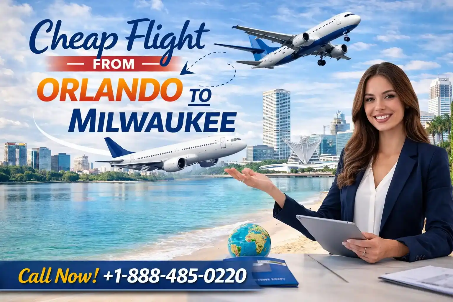Cheap Flights from Orlando to Milwaukee