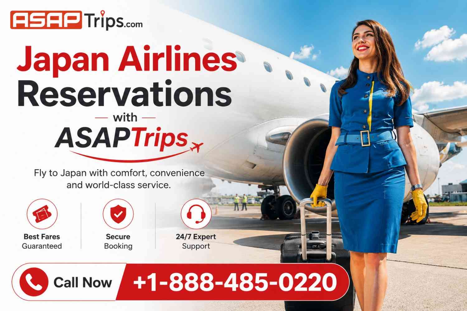 Call Japan Airlines Help Desk Now +1-888-485-0220